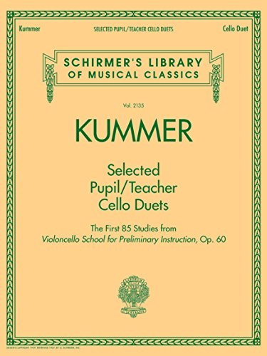 Selected Pupil/Teacher Cello Duets: Schirmer's Library of Musical Classics Vol. 2135 von G. Schirmer, Inc.